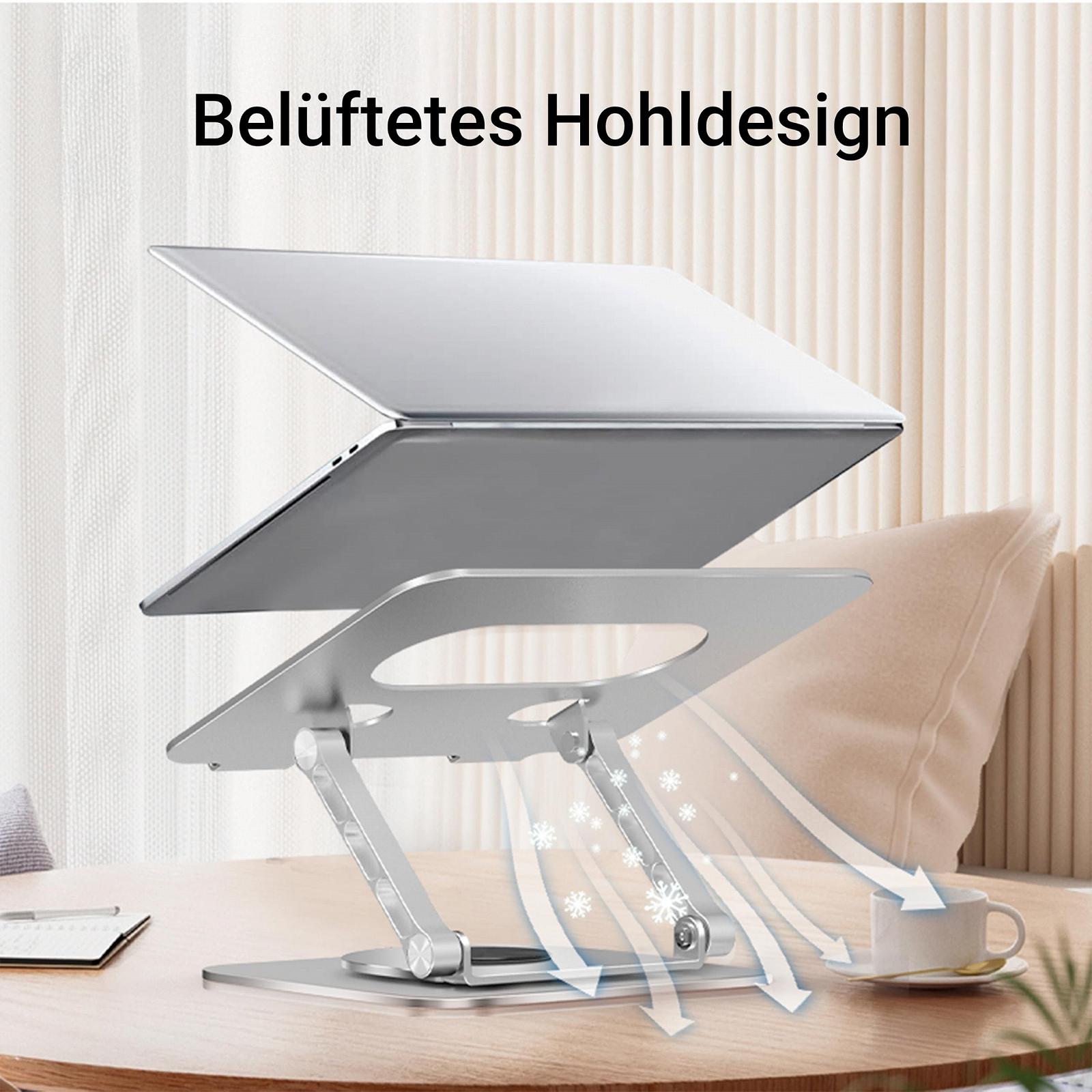 Регулируемая эргономичная подставка для ноутбука, фото №4