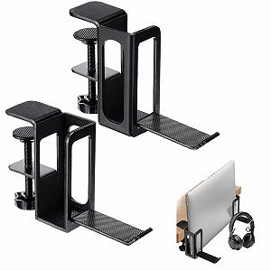 Подставка для ноутбука, Настольный держатель для ноутбука, Регулируемый держатель для ноутбука, Подвесной органайзер для ноутбука, Идеально подходит для домашнего офиса, общежития и офиса - Фото 1