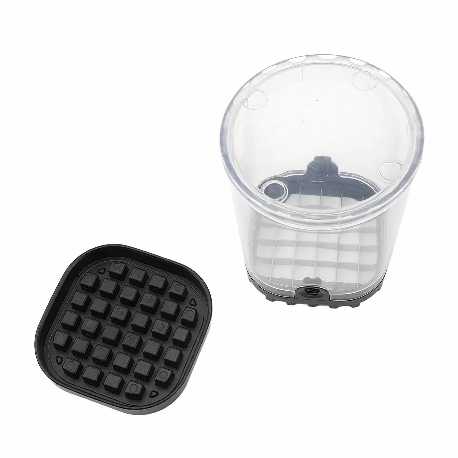 Овочерізка Omabeta з нержавіючої сталі з ABS -прозорою чашею для нарізання авокадо, огірків та шинки, фото №4