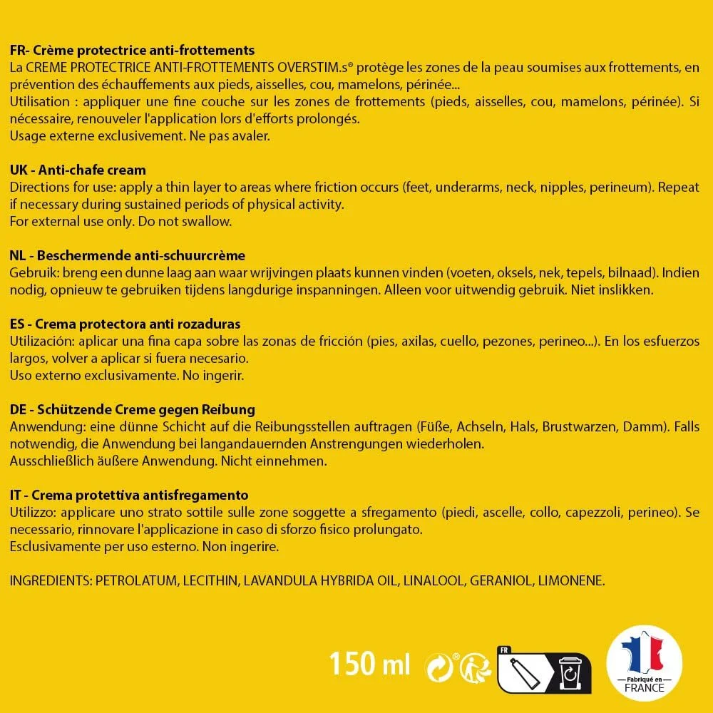 Крем антифрикционный Overstims Special для защиты кожи от трения, фото №2