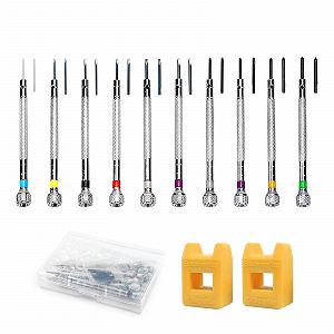 Набір викруток годинникаря 0.6 мм - 2.0 мм - Фото 1