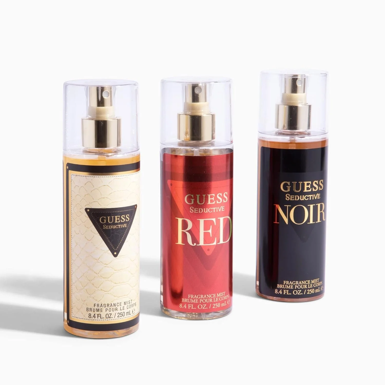 Спрей для тіла GUESS Seductive Noir для жінок, квітковий аромат, бергамот, пелюстки ірису, жасмин, ваніль, чуттєвий аромат, 250 мл, фото №5