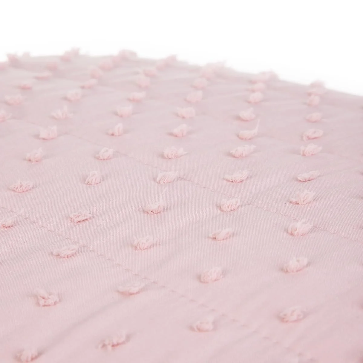 Покрывало HOMLA Cuddly Плед на диван Флисовый плед в горошек Розовый 200 x 220 см, фото №3