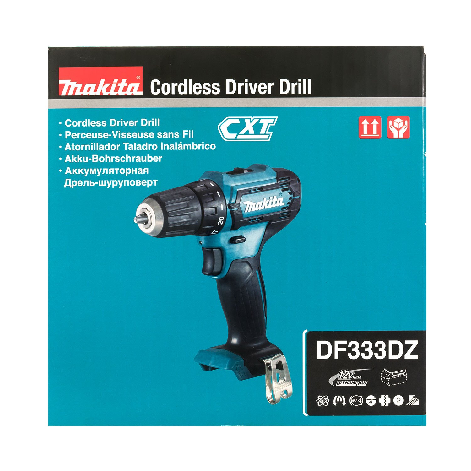 Шуруповерт аккумуляторный Makita DF333DZ без аккумуляторов и зарядного устройства, фото №6