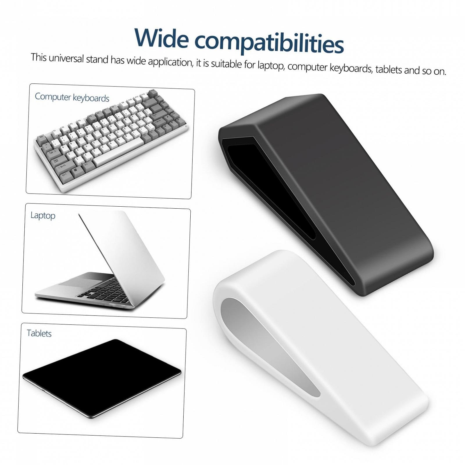 Підставка для ноутбука VANZACK Регульована 4 шт. з протиковзкою основою та вентиляцією Ергономічна, фото №2 Підставка для ноутбука VANZACK Регульована 4 шт. з протиковзкою основою та вентиляцією Ергономічна, фото №2