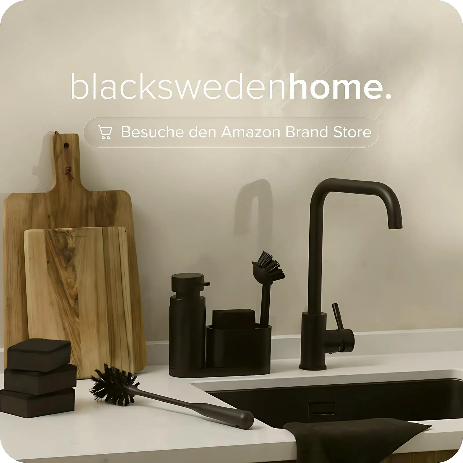 Щітка для миття посуду blackswedenhome Чорна 2 шт., фото №8 Щітка для миття посуду blackswedenhome Чорна 2 шт., фото №8