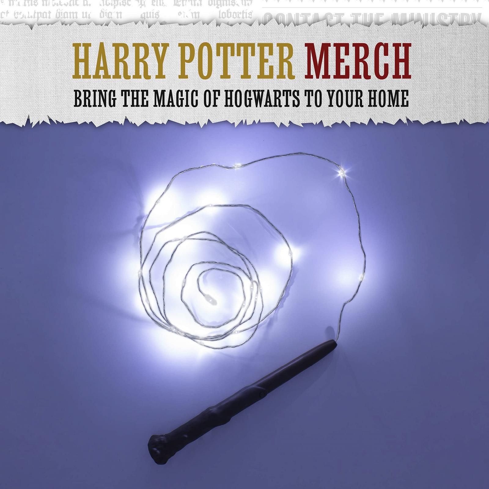 Гірлянда Harry Potter Magic Wand з чарівною паличкою, фото №4