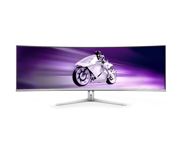 Монітор TFT 49" Philips 49M2C8900 OLED DQHD 240Hz 0.03ms, 2хHDMI DP USB-C USB-hub HAS колонки білий, фото №1