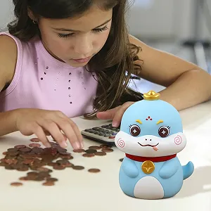 Скарбничка для монет Schlangen Змія Декоративна synthetic.ua - Фото 1