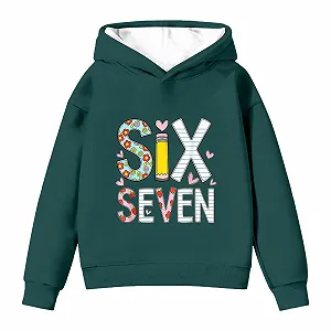 Худи для девочки с карманом, флис, спортивный стиль synthetic.ua - Фото 1