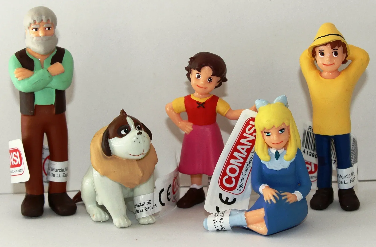 Игровой набор Comansi Heidi 5 Figures 5.5 – 9 см, фото №1