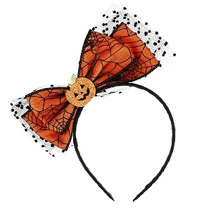 Обруч для волос с тыквенным бантом MAGICLULU - Фото 1