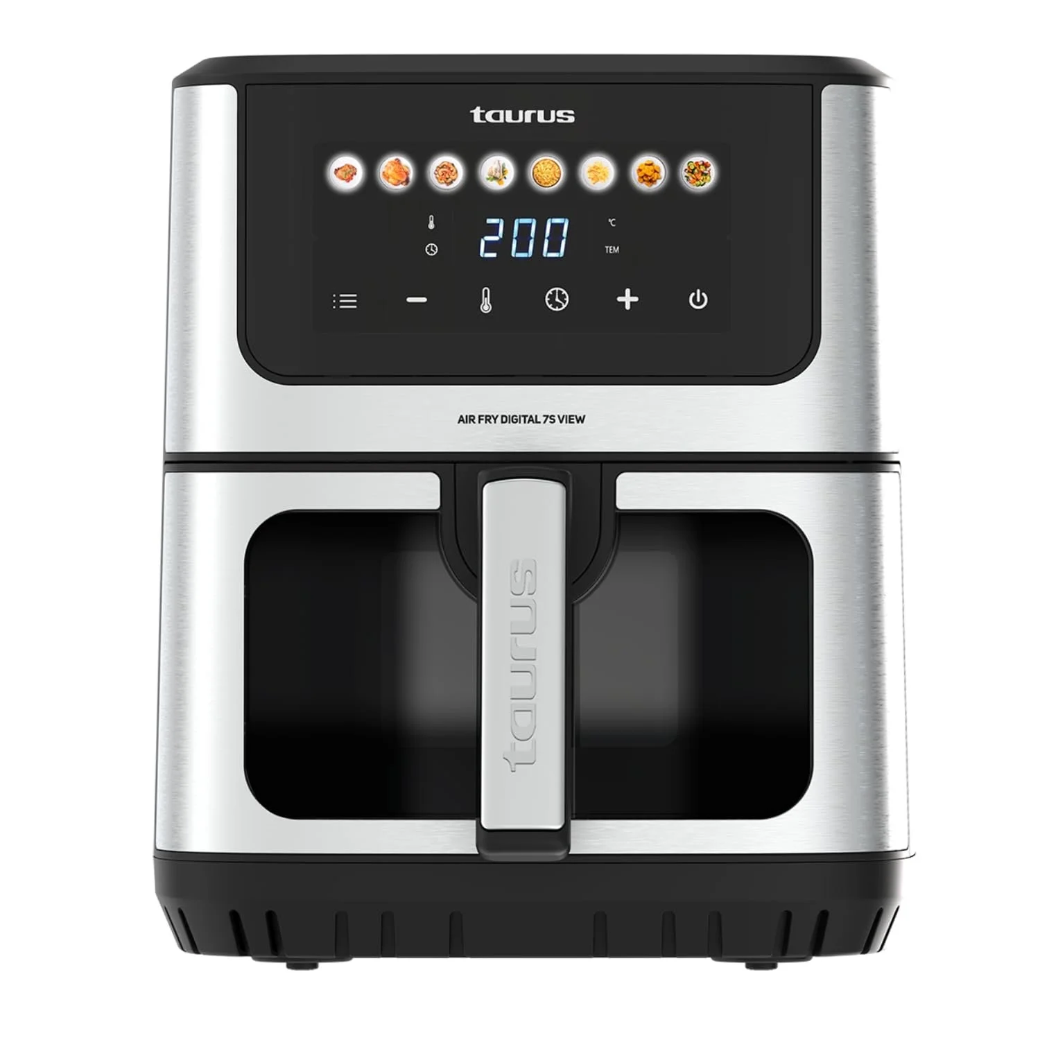 Мультипіч Taurus Air Fry Digital 7S View 6.5 л 1600 Вт 8 програм Чорна, фото №1 Мультипіч Taurus Air Fry Digital 7S View 6.5 л 1600 Вт 8 програм Чорна, фото №1