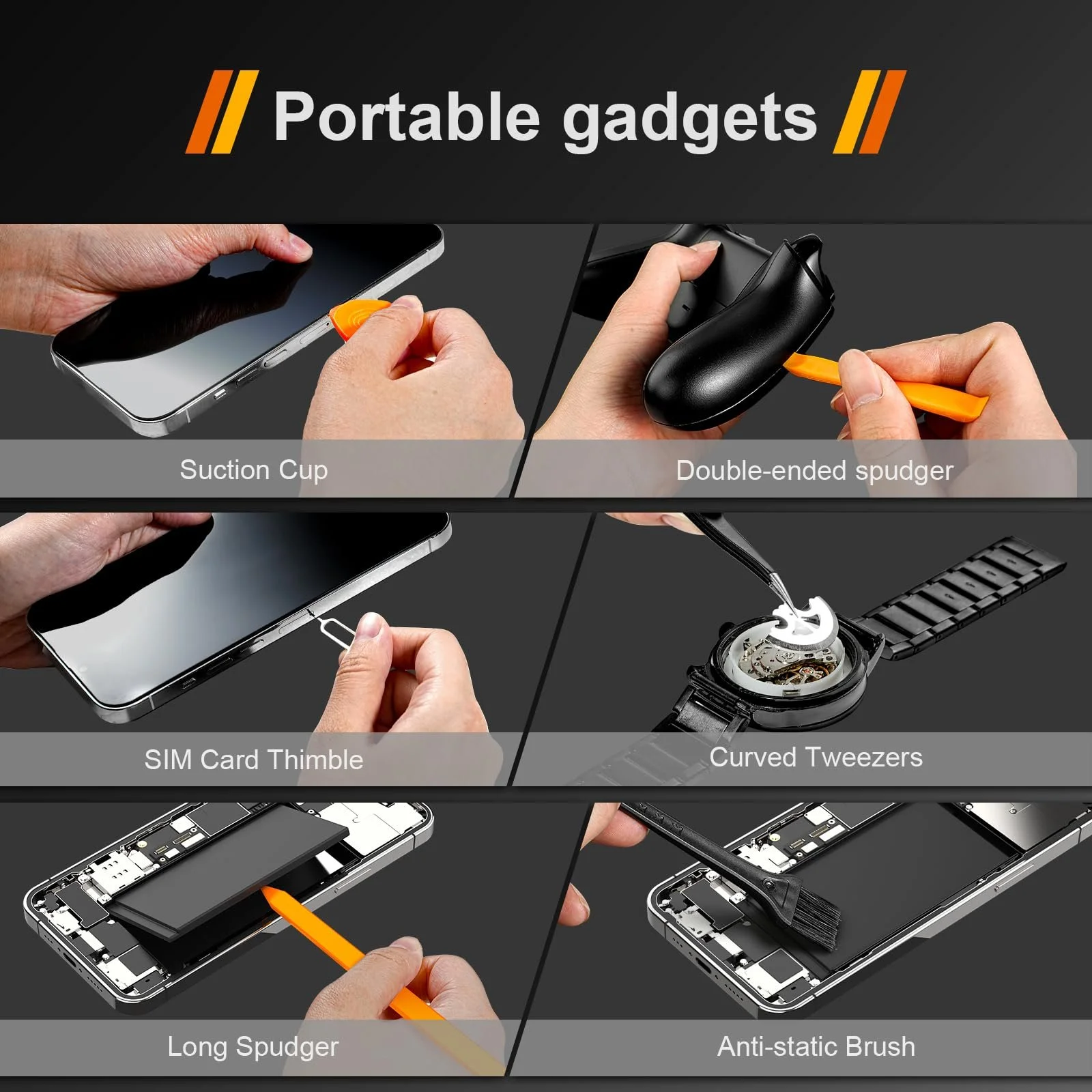 Набір прецизійних викруток JOREST 38 предметів, фото №3