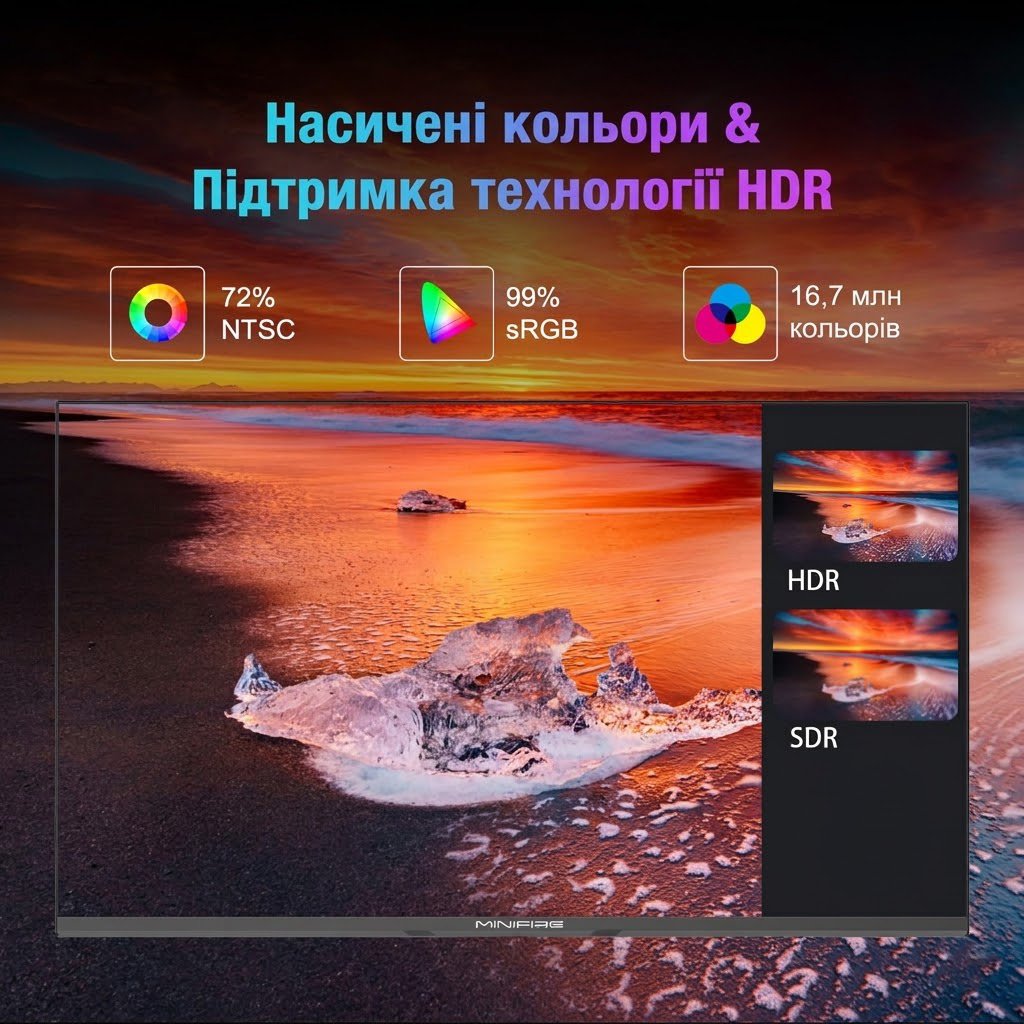 Монитор 24" Minifire MF24X3 Full HD IPS 100 Гц, фото №3