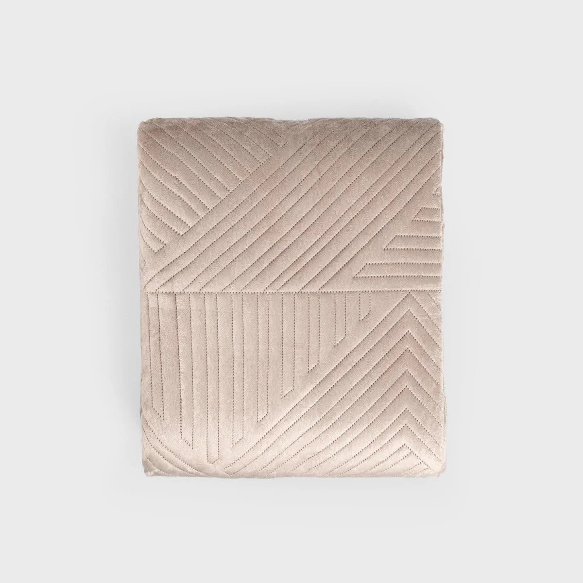 Покрывало Велюровое HOMLA Aurum С Кветочным Узором 220 x 240 см Золотой, фото №3