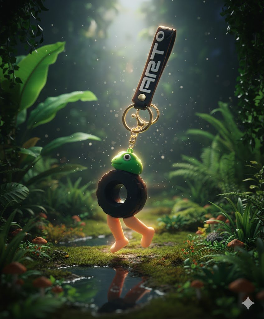 Брелок Бонека амбалабу Італійські брейнрот, фігурка іграшка для ключів, рюкзака, сумки 6 см, фото №1