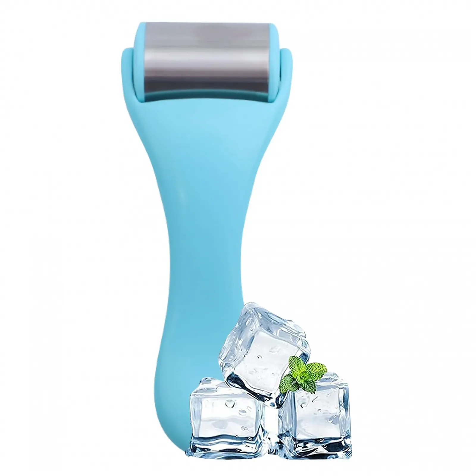 Ролик для обличчя крижаний з нержавіючої сталі 304, холодний масажер для обличчя, фото №1