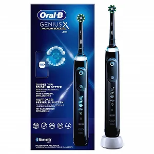 Електрична зубна щітка Oral-B Genius X 6 режимів Bluetooth Чорна - Фото 1