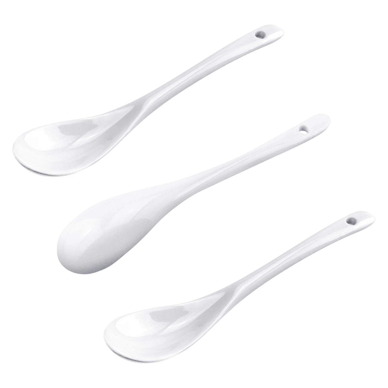 Ложка Кавова/Mini Білий Фарфор, 6 шт, фото №3