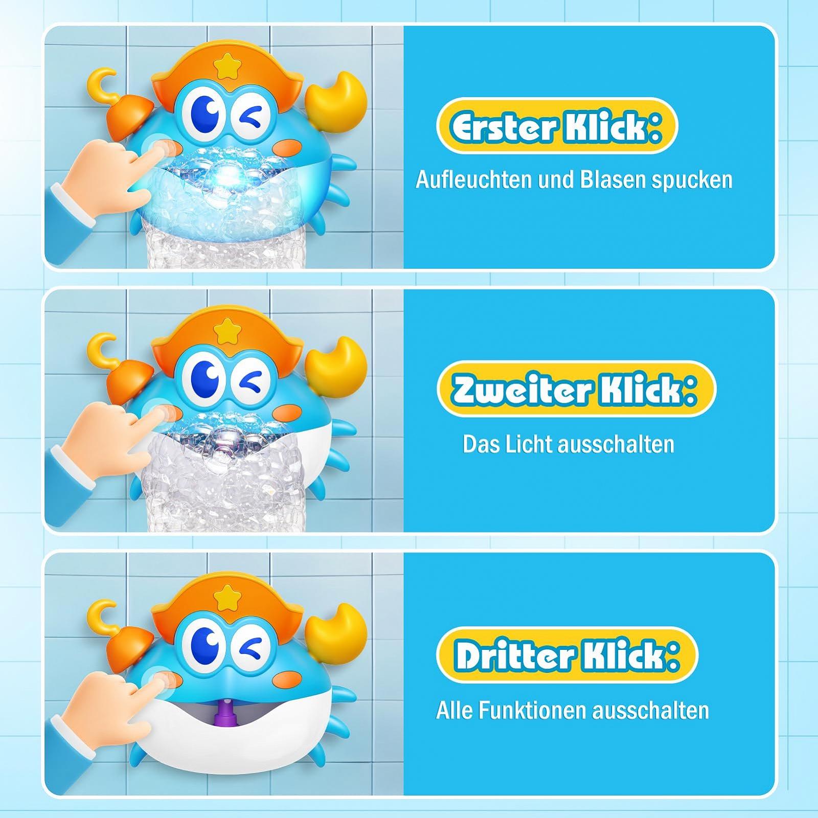 Дитяча іграшка від 1 до 5 років, для хлопчика та дівчинки, піно генератор для ванни, фото №7