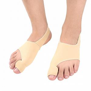 Коректор великого пальця стопи для чоловіків та жінок, роздільник великого пальця стопи, для молоткоподібних пальців - Фото 1