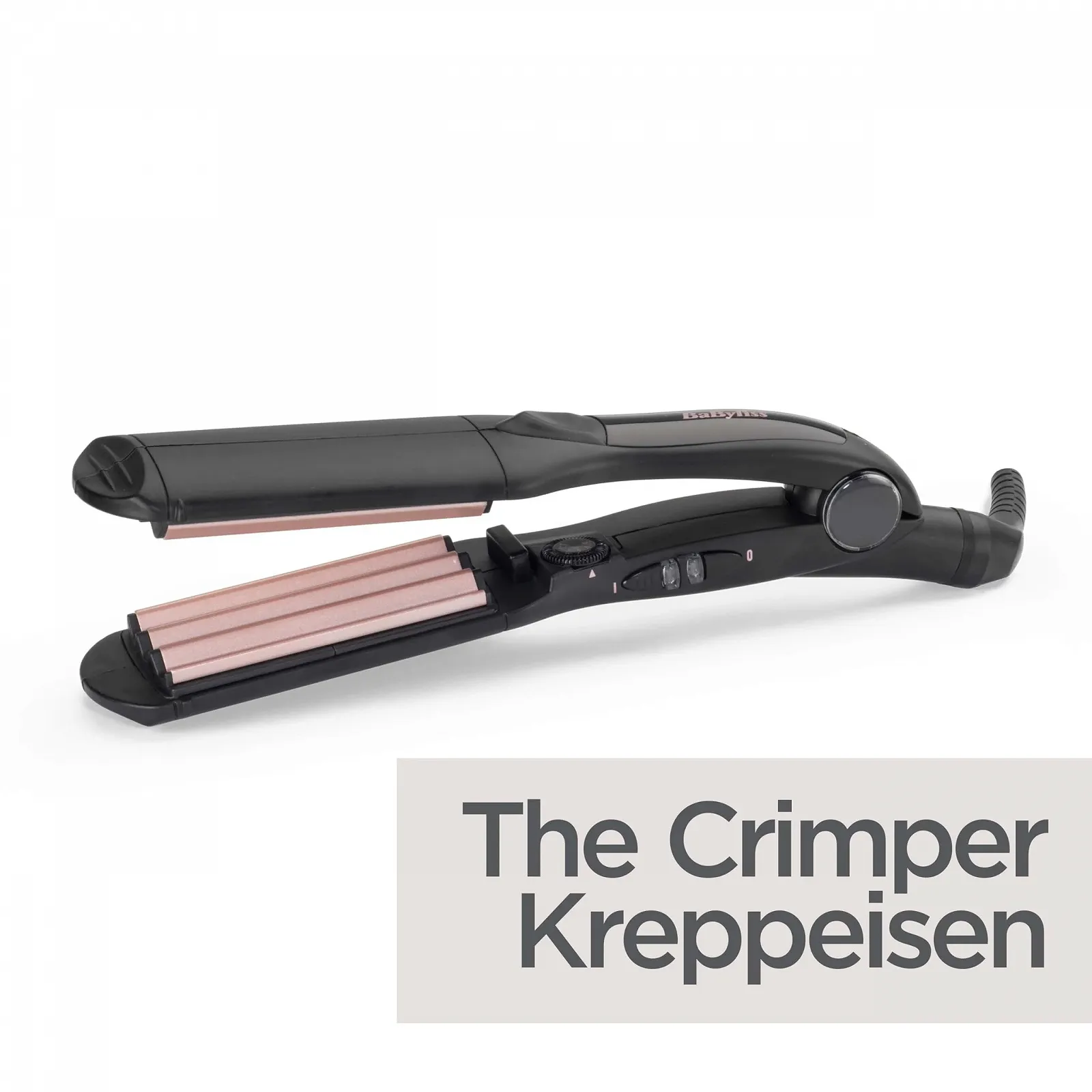 Плойка-гофре Babyliss керамико-турмалиновая 120°C-210°C, фото №5 Плойка-гофре Babyliss керамико-турмалиновая 120°C-210°C, фото №5
