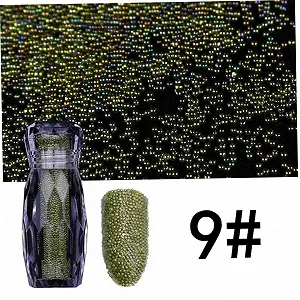 Стразы Housoutil, 5 шт., разноцветные хрустальные бусины для маникюра, украшения для ногтей для гламурного дизайна и креативных работ synthetic.ua - Фото 1