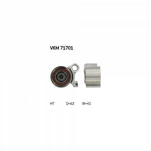 Ролик натяжителя ремня ГРМ SKF VKM 71701 для TOYOTA - Фото 1