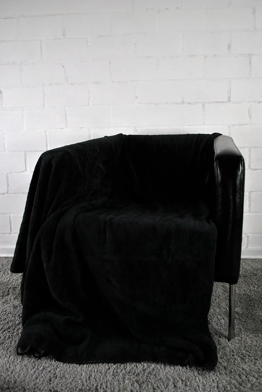 Покривало Jilda-Tex Cosy Однотонна Коричневий (Espresso), фото №2