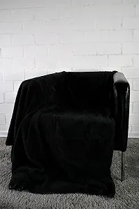 Покривало Jilda-Tex Cosy Однотонна Коричневий (Espresso) synthetic.ua - Фото 1