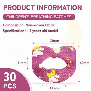 Пластирі для сну на рот, Смужки для рота, 30 штук synthetic.ua - Фото 1