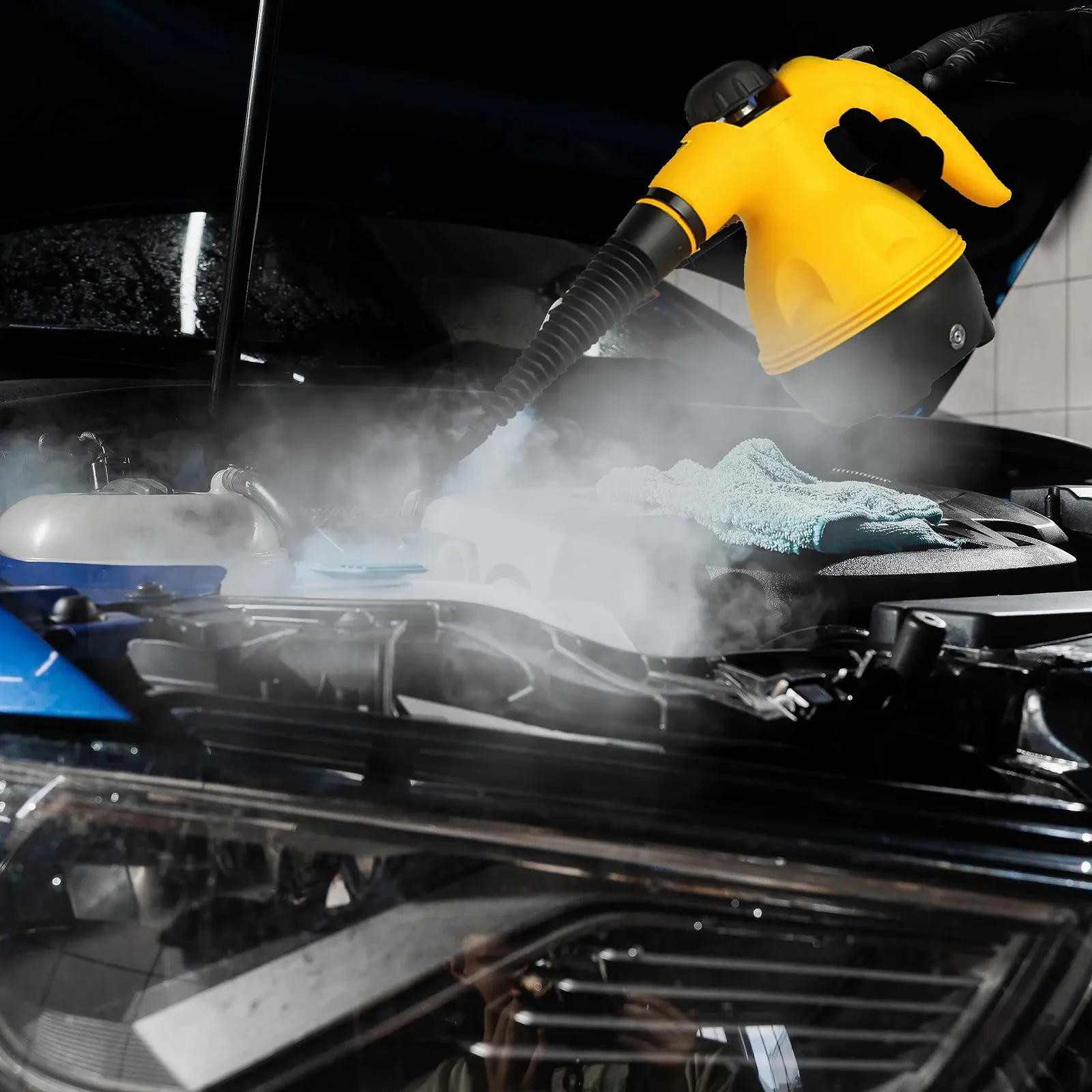 Ручний пароочисник Retoo 450 мл, 900 Вт, жовтий, фото №6 Ручний пароочисник Retoo 450 мл, 900 Вт, жовтий, фото №6