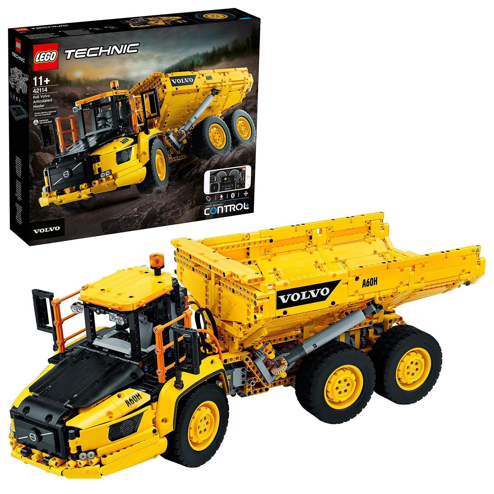 Модельний набір LEGO Technic Volvo Articulated Hauler (6 x 6) 42114, фото №1