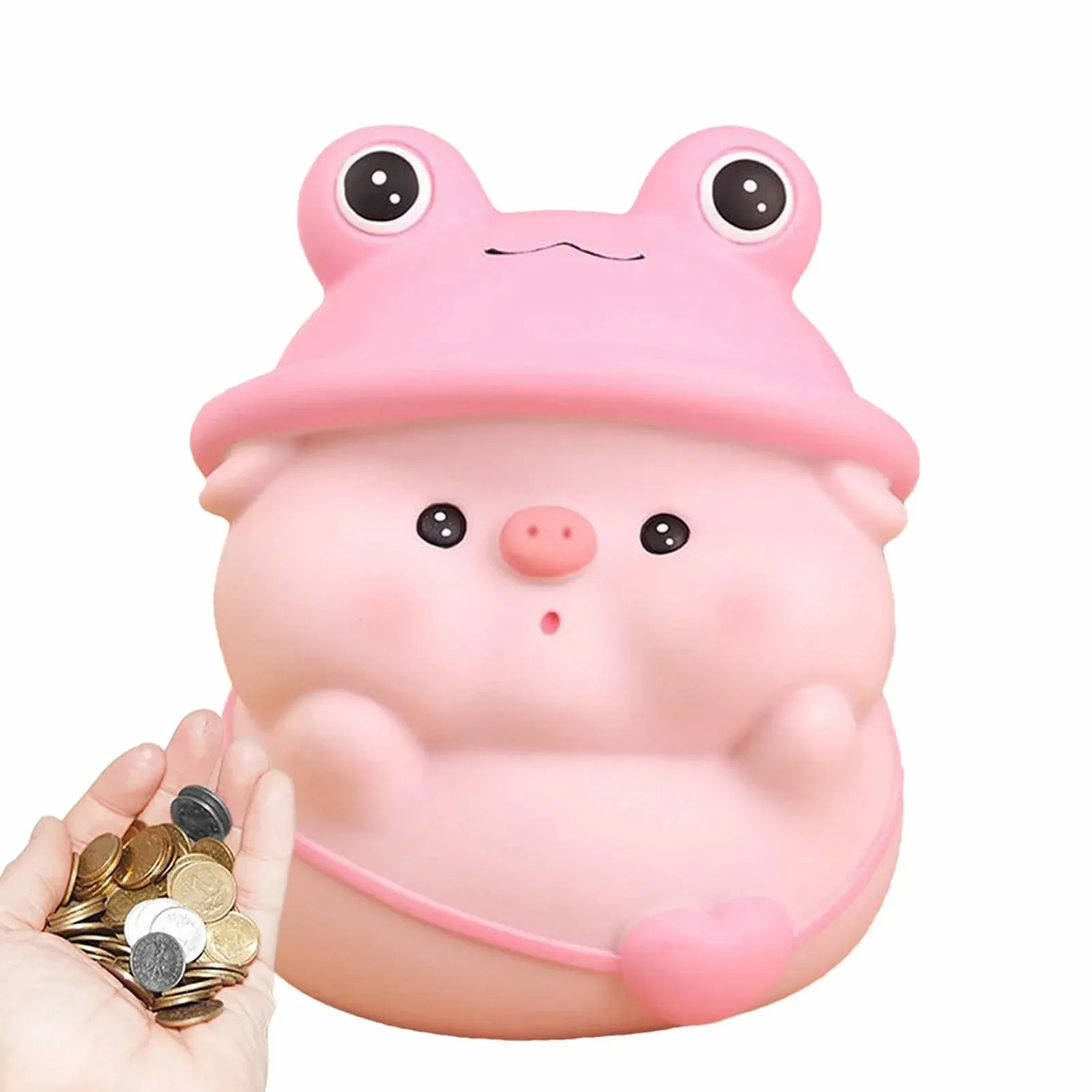 Скарбничка-органайзер у формі свинки градієнтна, фото №6