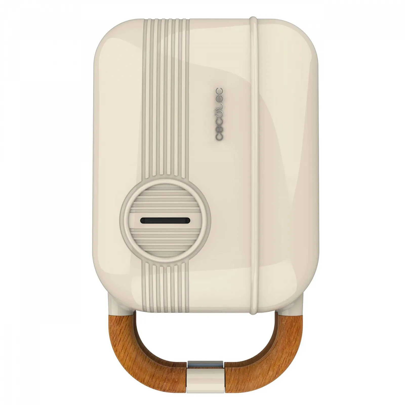 Сэндвичница Cecotec Rock'Ntoast Retro One Бежевый с тремя сменными пластинами, покрытием Rockstone, 700 Вт., фото №3 Сэндвичница Cecotec Rock'Ntoast Retro One Бежевый с тремя сменными пластинами, покрытием Rockstone, 700 Вт., фото №3