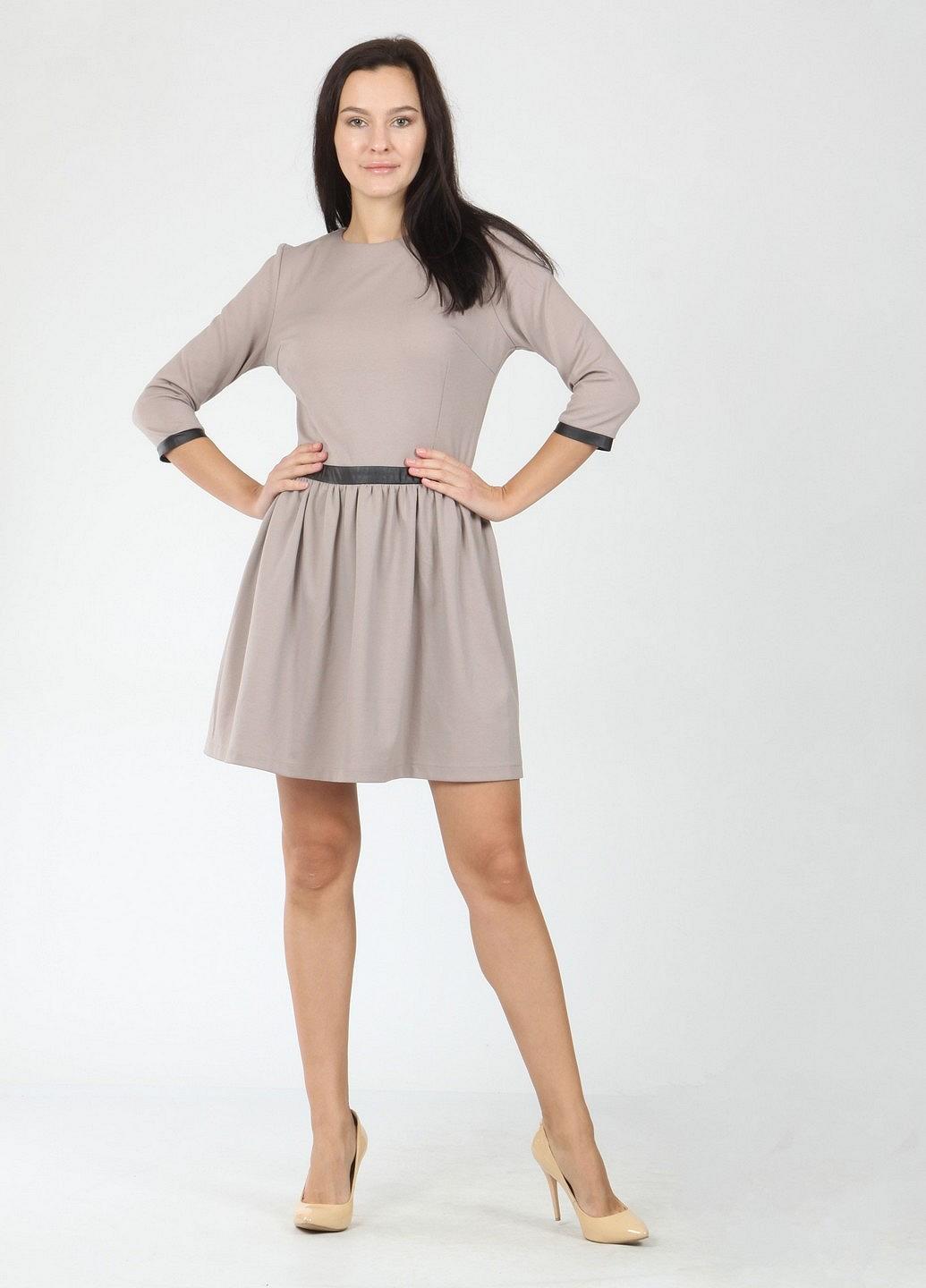 Платье Enna Levoni S Бежевый (ND-13442-Beige), фото №4