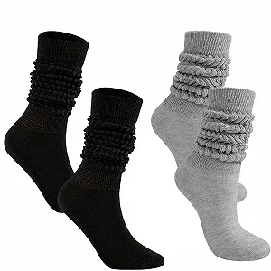 Шкарпетки до коліна жіночі (2 пари) - Фото 1