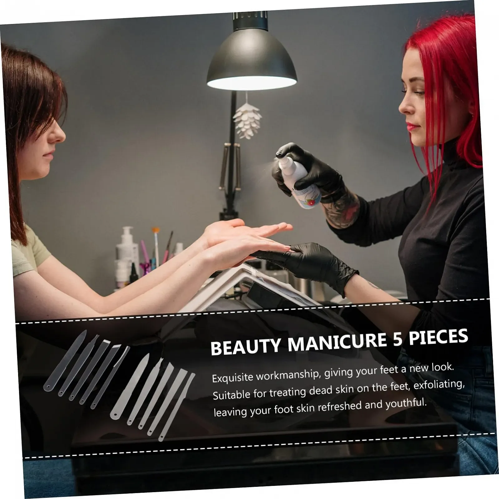 Набор инструментов для маникюра CALLARON 10 предметов, фото №8 Набор инструментов для маникюра CALLARON 10 предметов, фото №8