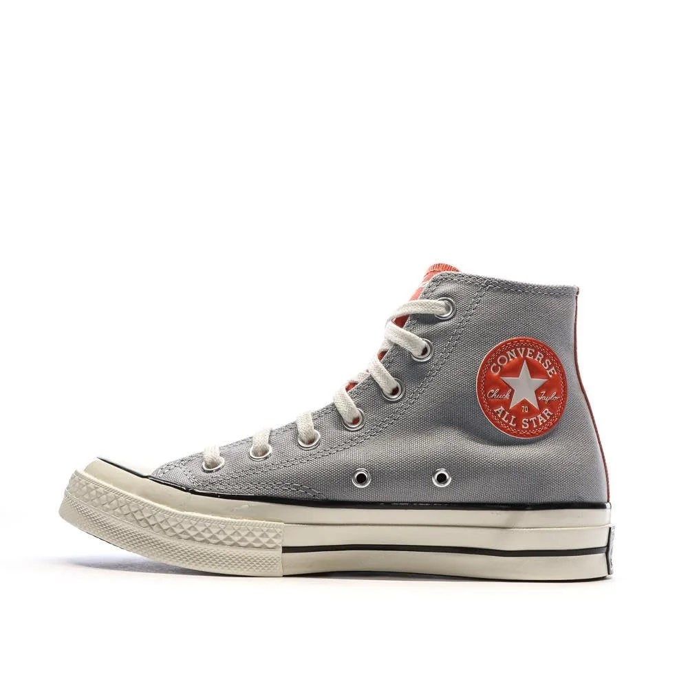 Кеды Converse Chuck 70 Letterman Мужские Серый/Красный, фото №1