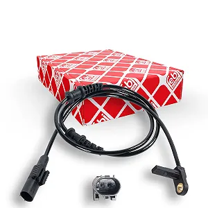 Датчик частоти обертання колеса FEBI BILSTEIN 106159 для MERCEDES-BENZ VW, передній міст зліва - Фото 1