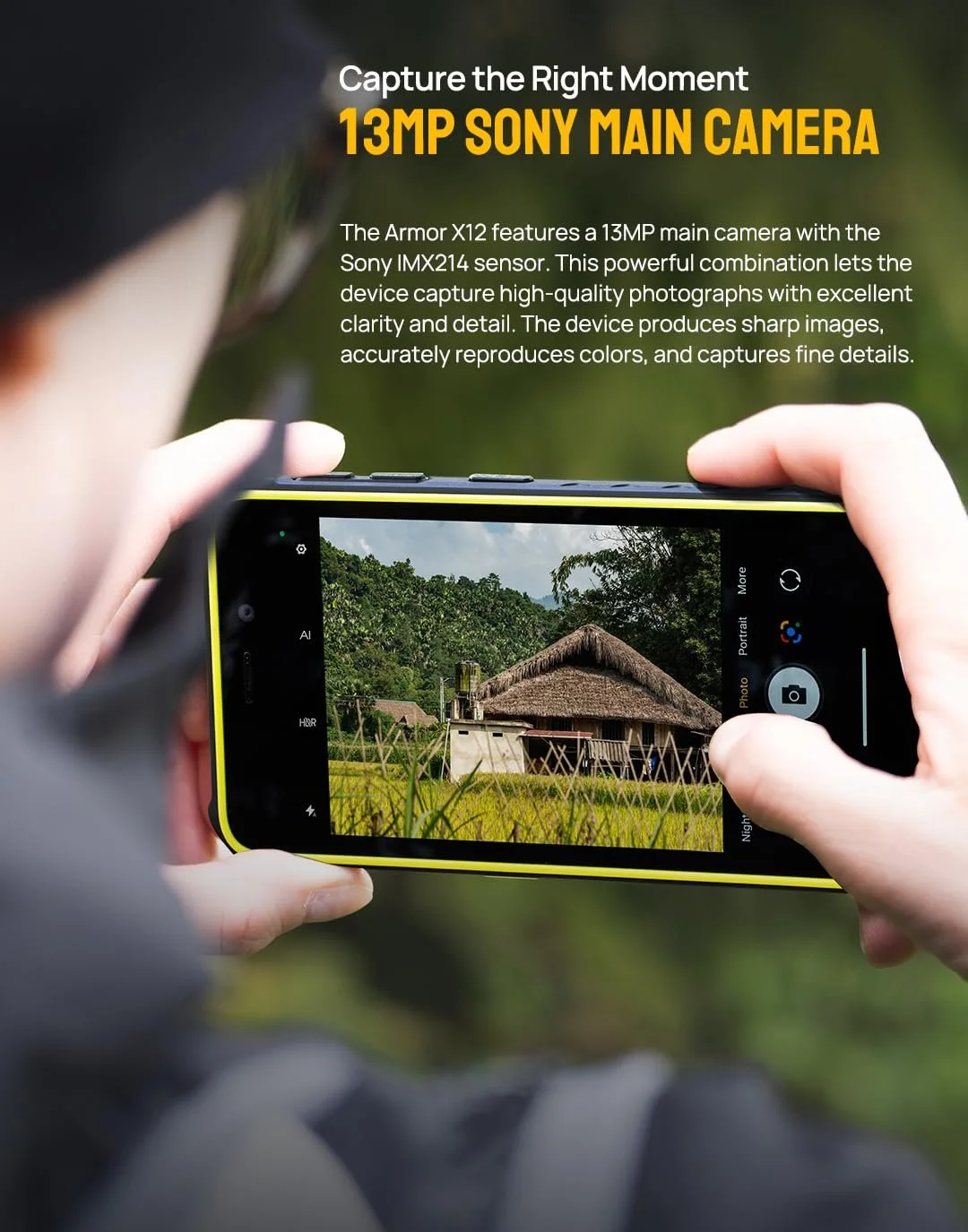 Смартфон Ulefone Armor X12 6GB/32GB 5.45" Green, фото №5 Смартфон Ulefone Armor X12 6GB/32GB 5.45" Green, фото №5