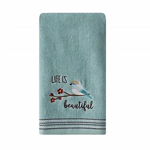 Набір рушників SKL Home Life is Beautiful Aqua 2-Piece Towel Set 100% бавовна synthetic.ua - Фото 1