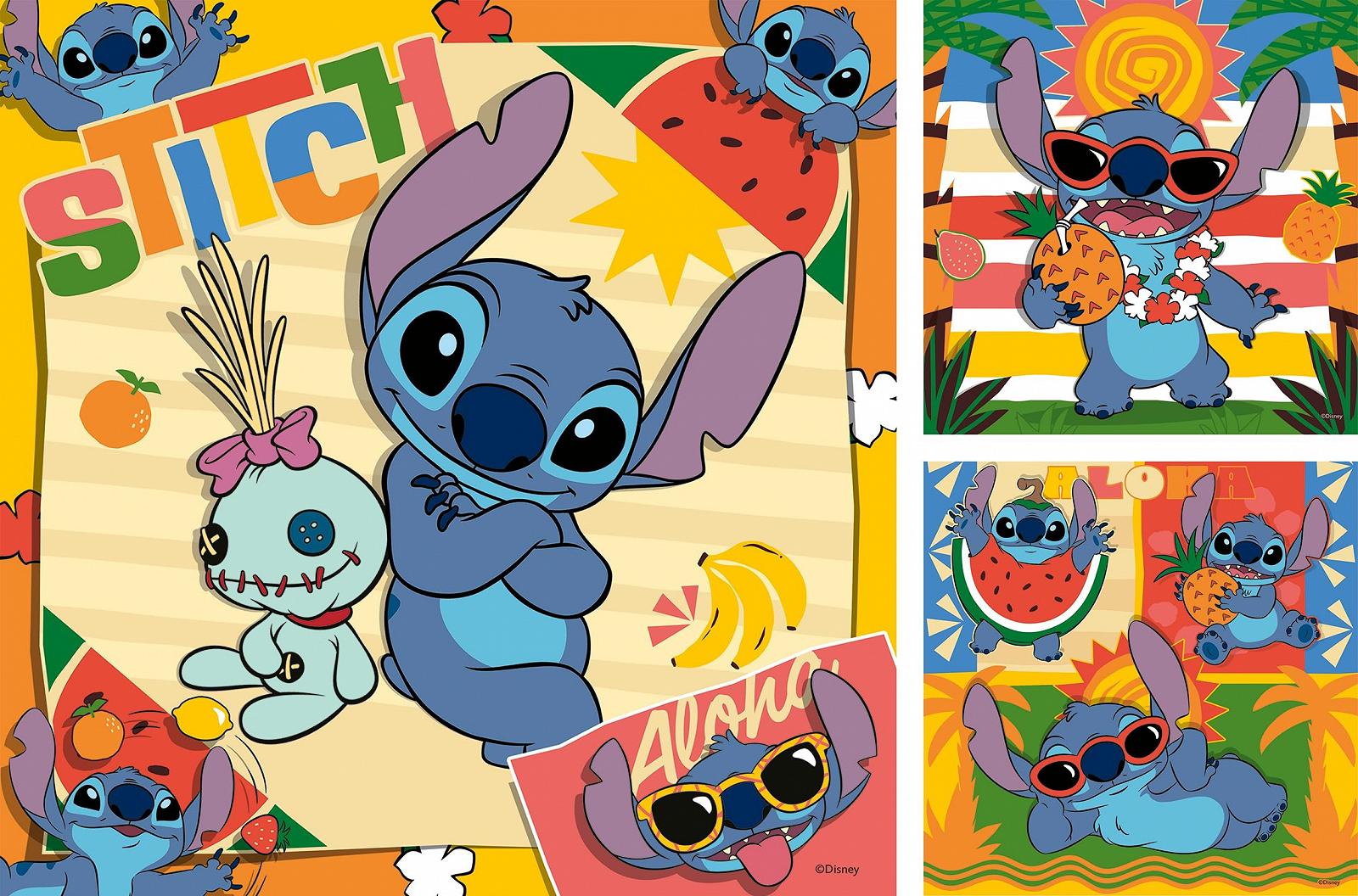 Пазл Ravensburger 12004114 Disney Stitch 3 x 49 элементов, фото №2 Пазл Ravensburger 12004114 Disney Stitch 3 x 49 элементов, фото №2