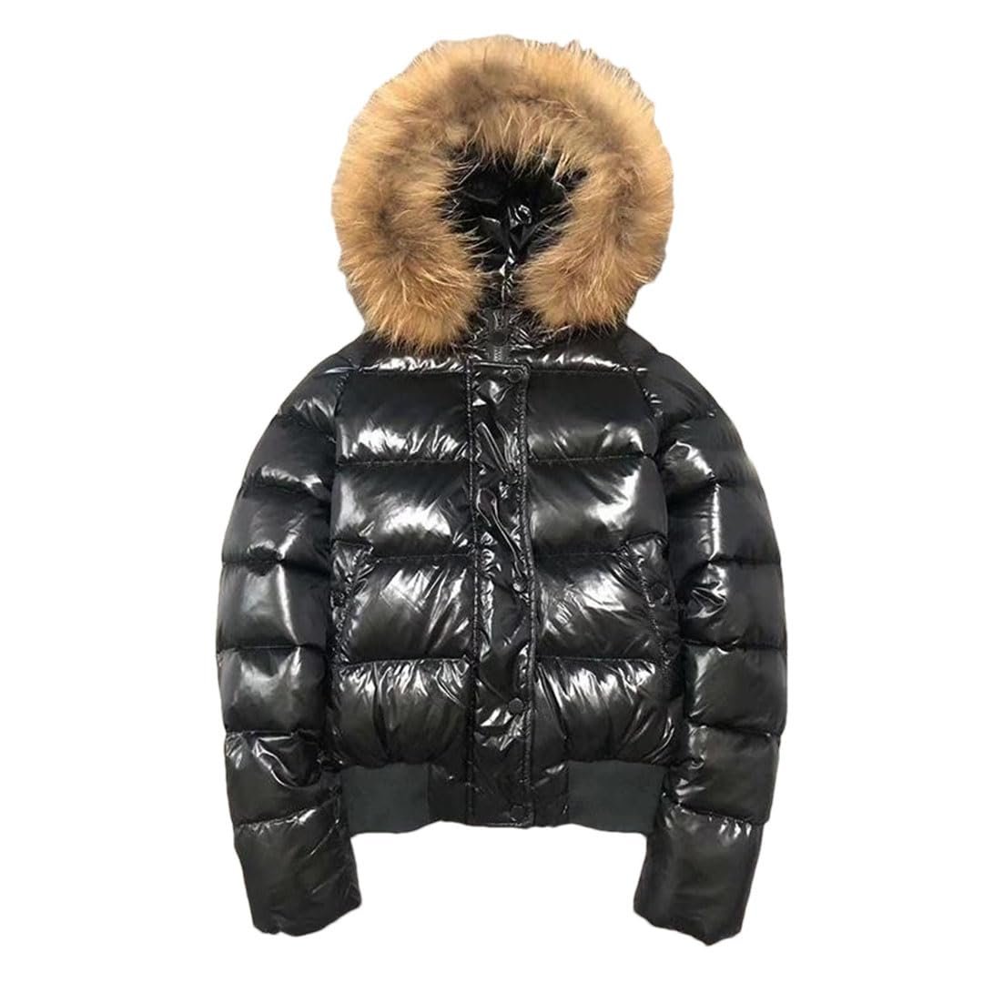 Парка Tdvcpmkk с большим меховым воротником, короткая, женская, зимняя, теплая, элегантная, свободная, фото №1 Парка Tdvcpmkk с большим меховым воротником, короткая, женская, зимняя, теплая, элегантная, свободная, фото №1