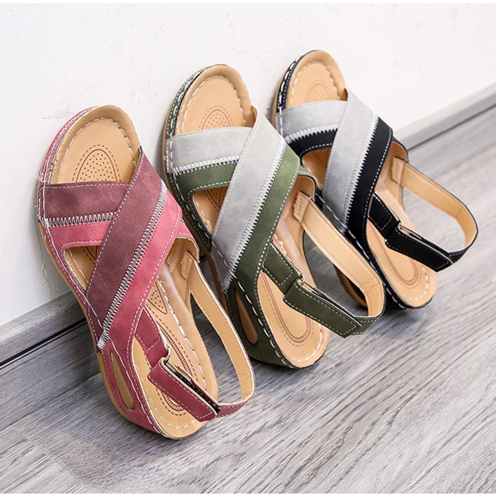 Женские сандалии на платформе Открытый носок, фото №7