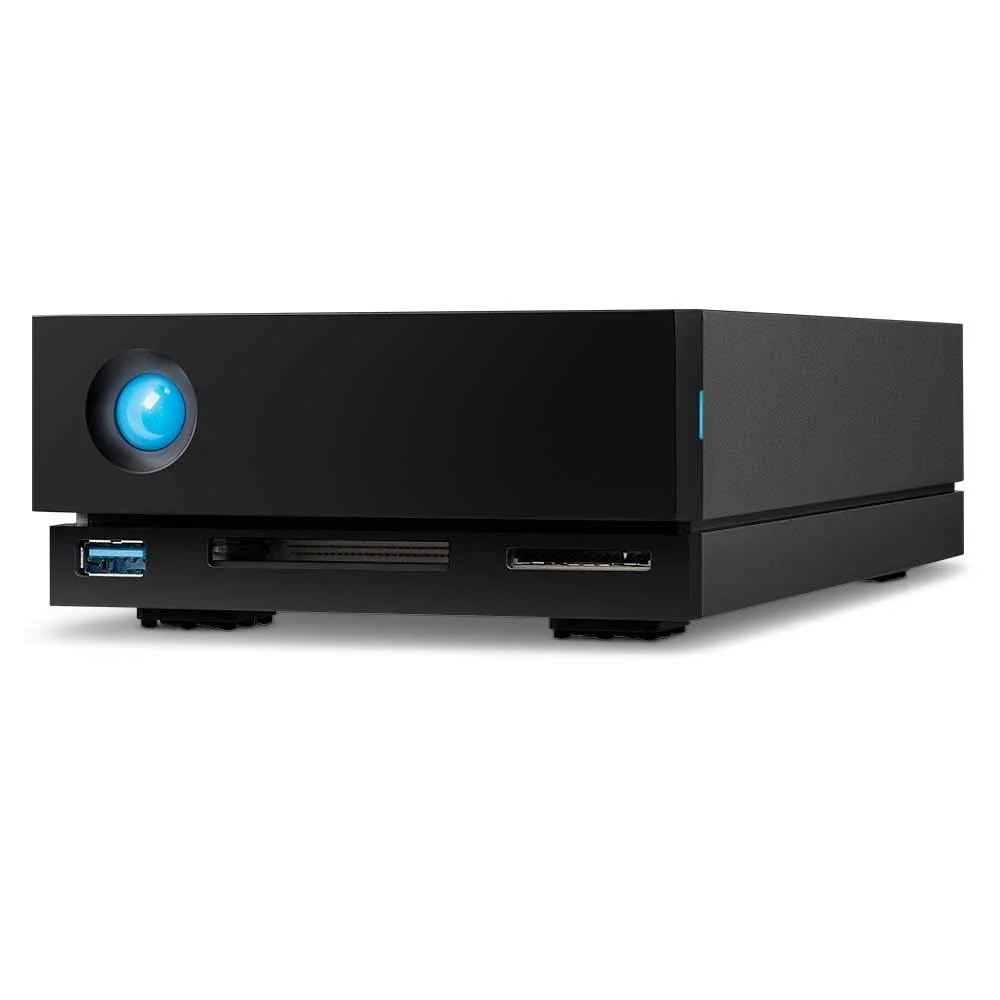 Зовнішній жорсткий диск LaCie 1big Dock HDD 8 ТБ Thunderbolt 3, фото №4 Зовнішній жорсткий диск LaCie 1big Dock HDD 8 ТБ Thunderbolt 3, фото №4