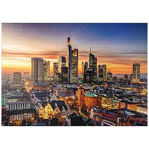 Пазл MyPuzzle MyPuzzle Special Collection Frankfurt am Main at Night, Germany 1000 элементов Premium - Фото 1