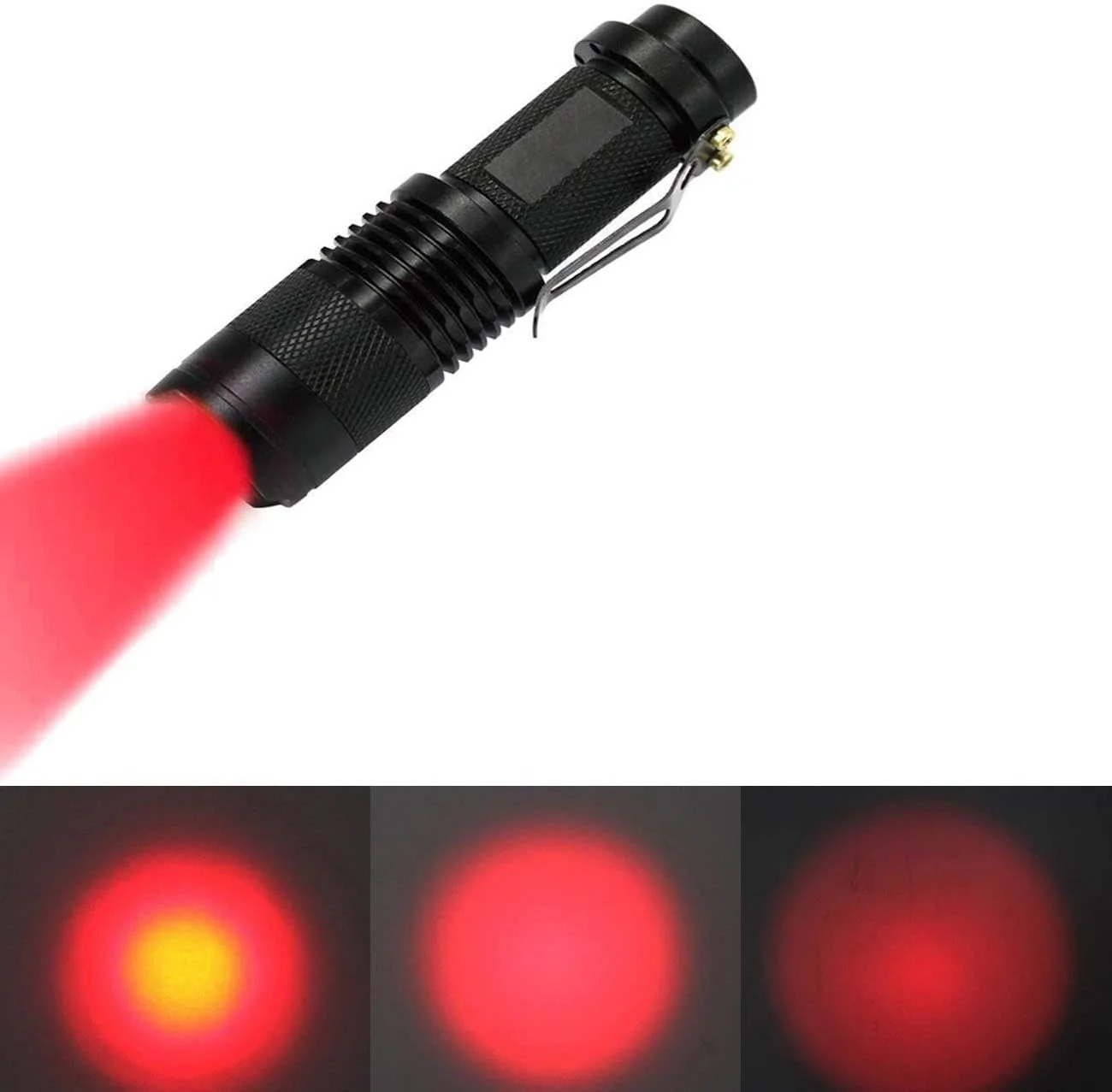 Фонарик Мини LED MODELO Q5 Red Красный, фото №1 Фонарик Мини LED MODELO Q5 Red Красный, фото №1