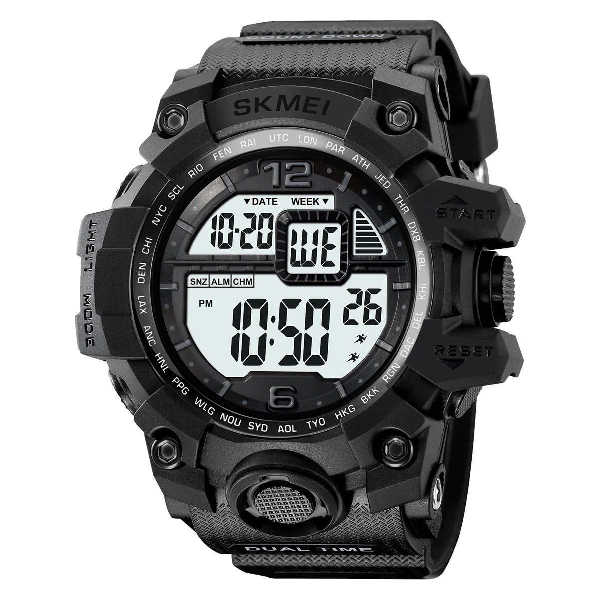 Годинник Skmei 2245BKWT Black-White, фото №1